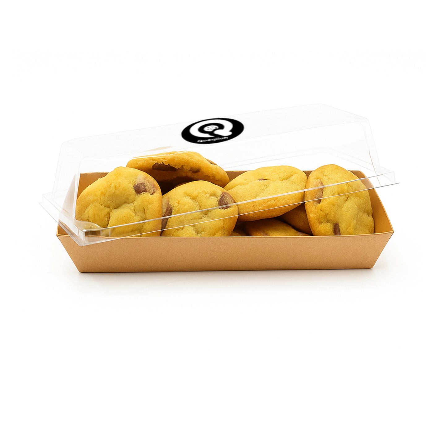 EGGNO Mini cookies - Belgian dark chocolate chips (1 box of 10 mini cookies)
