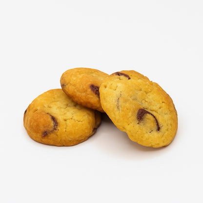 EGGNO Mini cookies - Belgian dark chocolate chips (1 box of 10 mini cookies)
