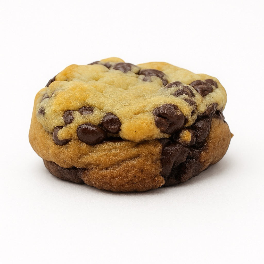 Big qooqilah old recipe chewy gooey dark choclate chips cookie
